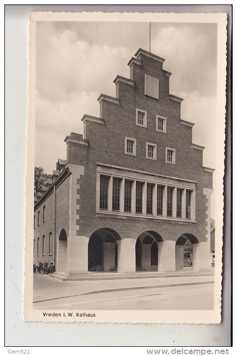 4426 VREDEN, Rathaus, 1952 - Vreden