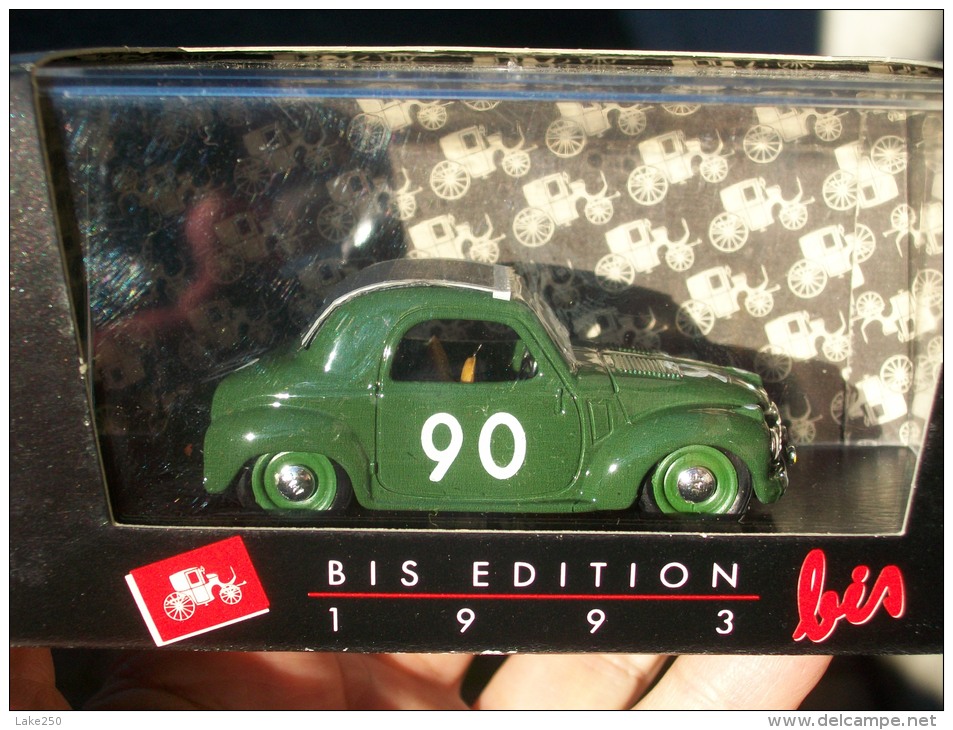 BRUMM -  R 13 BIS  FIAT 500C MILLE MIGLIA 1947  AVEC SA BOITE Scala 1/43 - Brumm