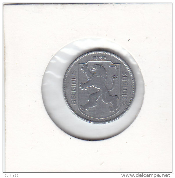 1 FRANC  Zinc Léopold III 1943 FR/FL - 1 Franc