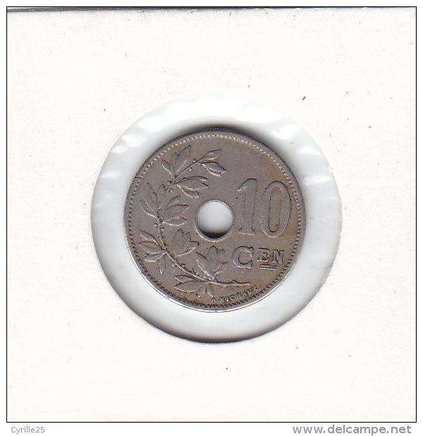 10 CENTIMES  Léopold II 1904 FL - 10 Cent