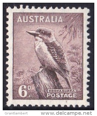 Australia 1937 Kookaburra 6d MH  SG 172 - Neufs