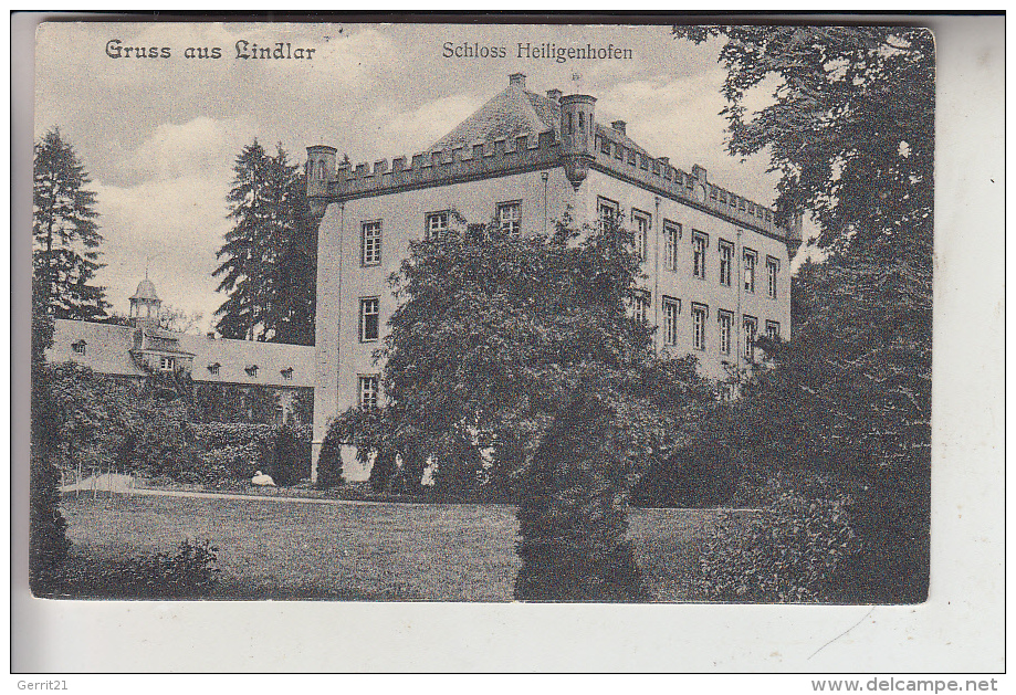 5253 LINDLAR, Schloß Heiligenhofen, 1914 - Lindlar