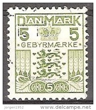 DENMARK # GEBYRMÆRKE 5 ØRE - Fiscali