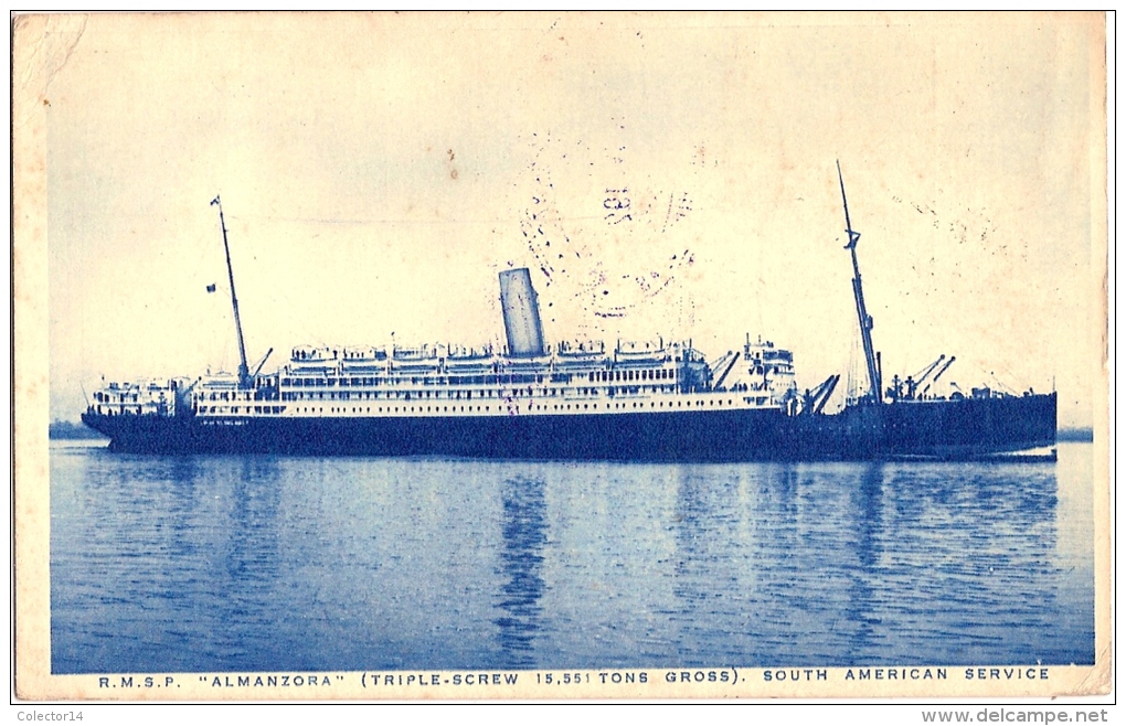R.M.S.P. ALMANZORA  1929 - Dampfer