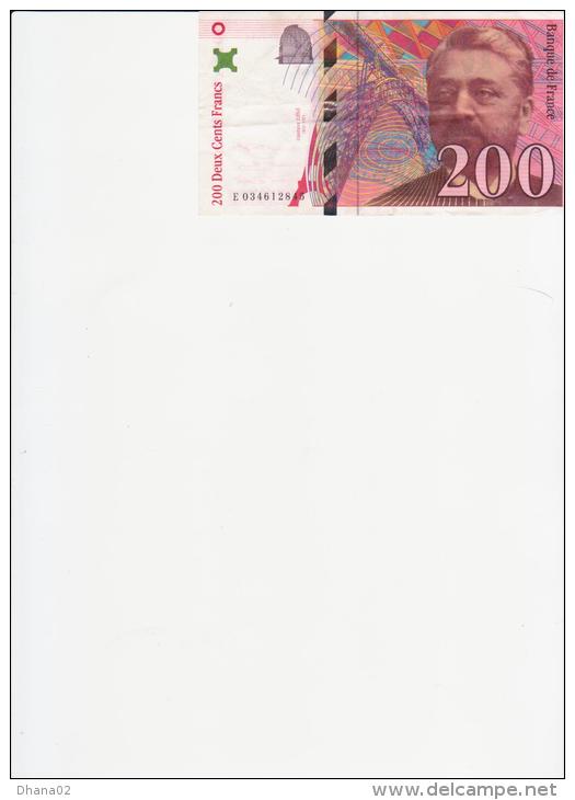 200 FRANCS Eiffel 1996 (occasion) - 200 F 1995-1999 ''Eiffel''