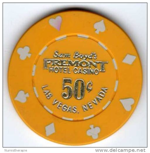 Jeton Chip De Casino Las Vegas : Sam Boyd´s Fremont Hotel Casino 50 Cent - Casino