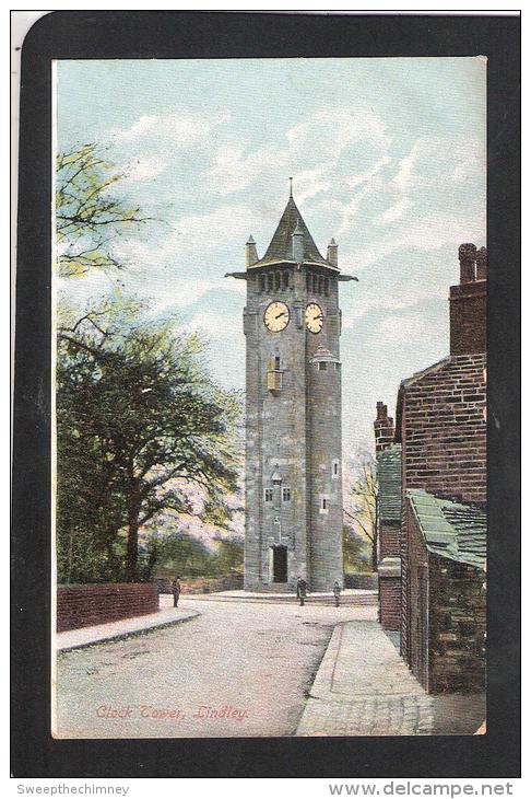 Clock Tower LINDLEY Nr Huddersfield WEST YORKSHIRE UNUSED - Autres & Non Classés