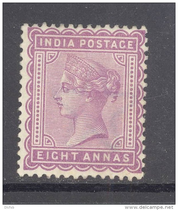 INDIA, 1882 8As Dull Mauve  (SG98) Very Fine MM, Cat &pound;40 - 1882-1901 Empire