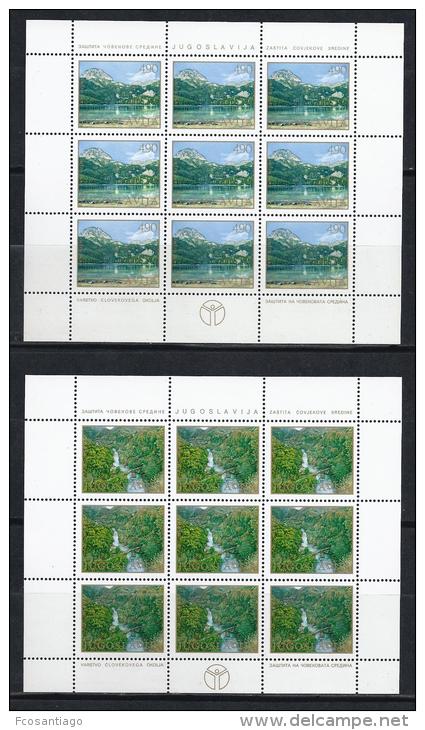 YUGOSLAVIA 1978 - Yvert #1624/25 Minipliegos - MNH ** - Ongebruikt