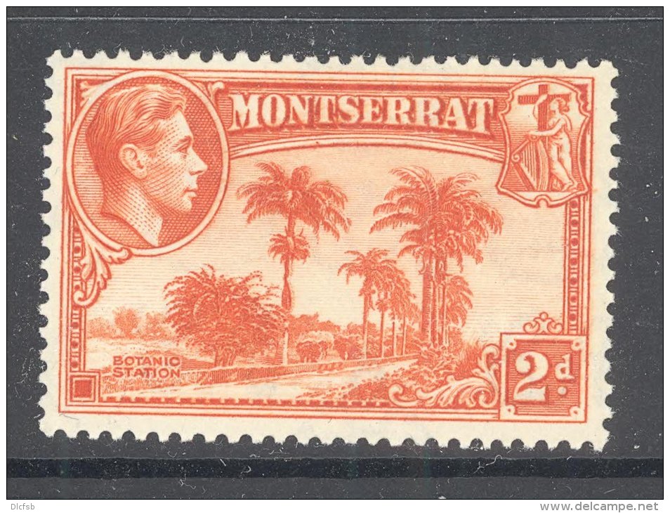 MONTSERRAT, 1938 2d (P13) Very Fine Light MM , Cat &pound;23 - Montserrat