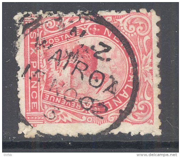 NEW ZEALAND, A Class Postmark WAIROA On Pictorial Stamp - Gebruikt