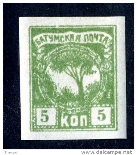 13869)  Batum 1919  Sc # 1 ~ ( Cat. $8.00 ) Offers Welcome - 1919-20 Occupation Britannique