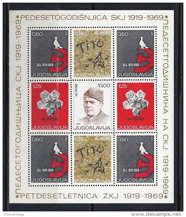 YUGOSLAVIA 1969 - Yvert #H12 - MNH ** - Hojas Y Bloques