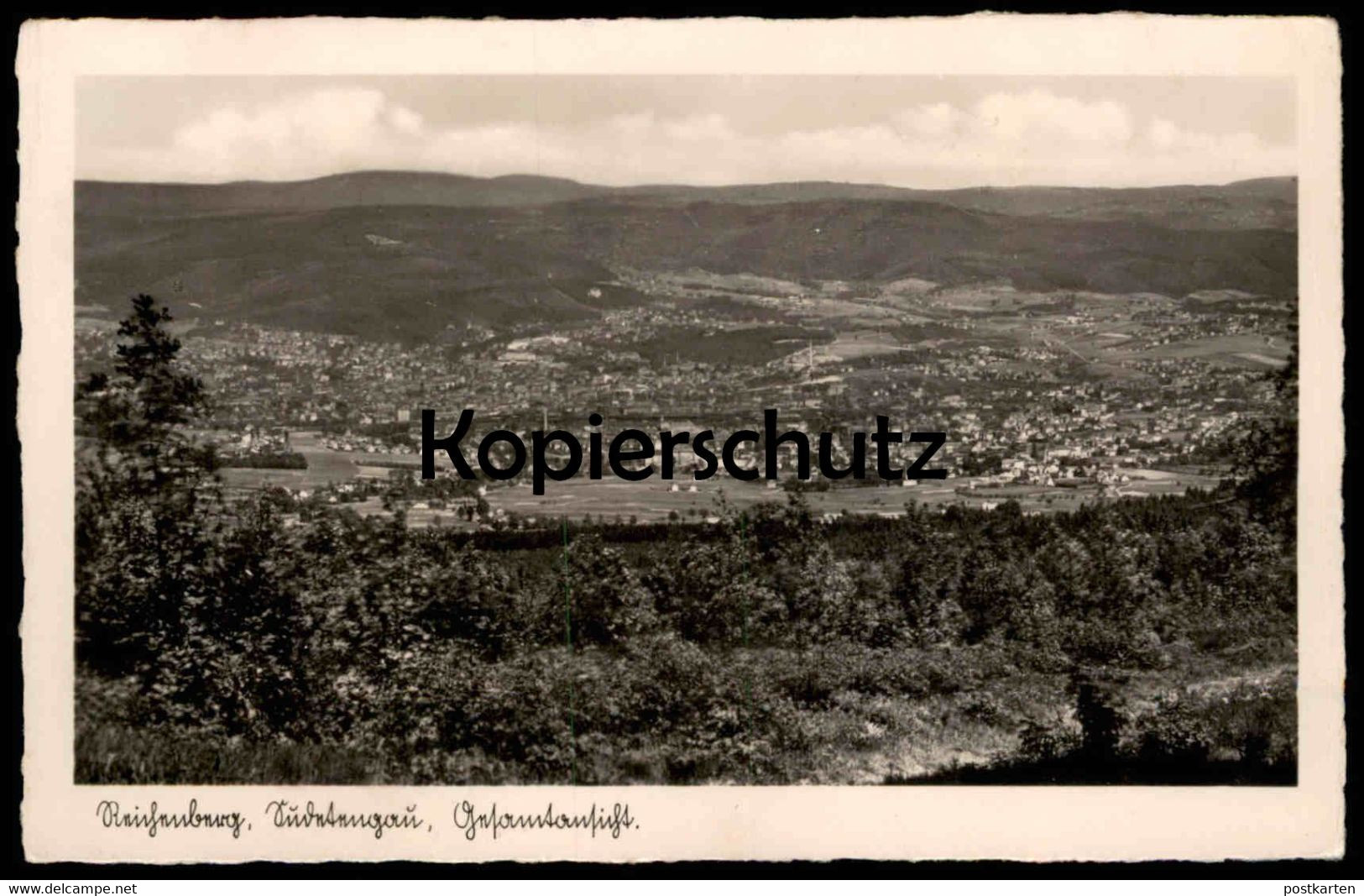 ALTE POSTKARTE REICHENBERG SUDETENGAU GESAMTANSICHT Liberec Böhmen Romani Sudeten Tschechien Ceska Republika Postcard AK - Sudeten