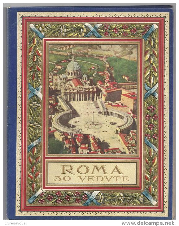 CPA Rome Album 30 Photos De Rome (Roma 30 VEDVTE) Des Années 1930? Edizione Riservata Parte Prima N° 600 Volume 2 - Altri & Non Classificati