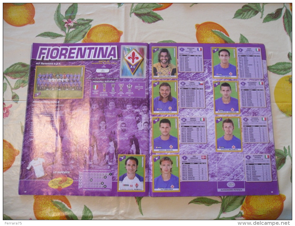 ALBUM PANINI CALCIATORI 2007-2008 FIGURINE N.181 MANCANTI - Edizione Italiana