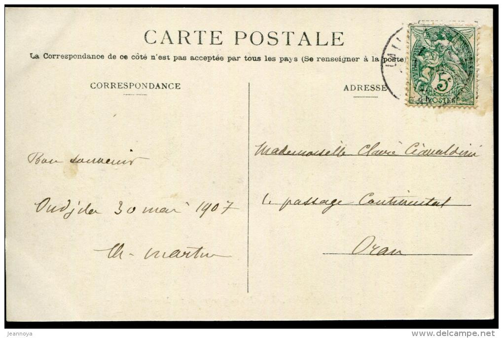 MAROC - CACHET SPECIAL " Colonne D'Occupation / D'OUDJA (MAROC) ", DE OUDJA LE 30/5/1907 - SUP - Cartas & Documentos