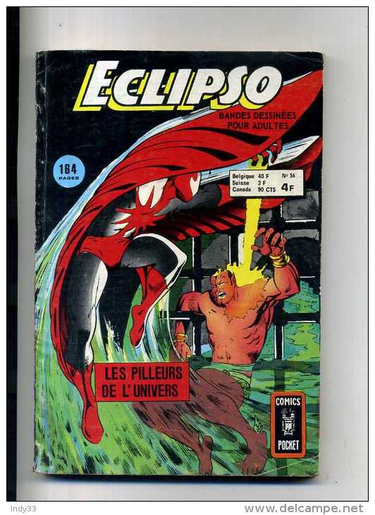 - BD ECLIPSO N°56 1975 . - Eclipso