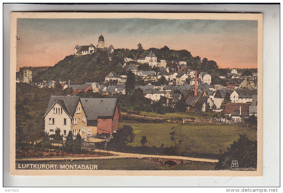 5430 MONTABAUR, Ortsansicht, 1930 - Montabaur