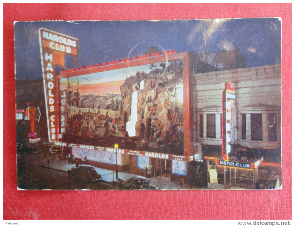 Reno,NV--Harold's Club--cancel 1951--PJ 292 - Andere & Zonder Classificatie