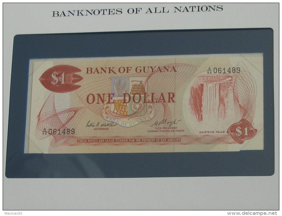 1 One Dollar - GUYANE BRITANIQUE - Guyana - Billet Neuf - UNC -  !!!  **** EN  ACHAT IMMEDIAT  **** - Guyana