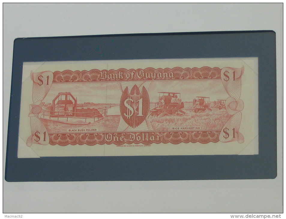 1 One Dollar - GUYANE BRITANIQUE - Guyana - Billet Neuf - UNC -  !!!  **** EN  ACHAT IMMEDIAT  **** - Guyana