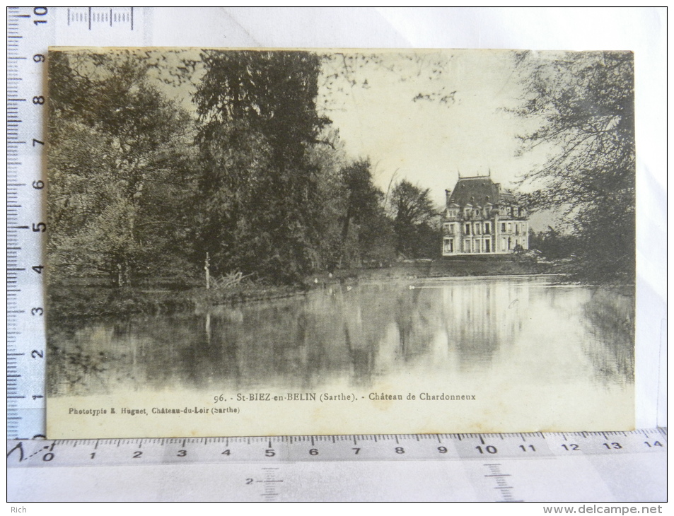 CPA (72) Sarthe - ST BIEZ En BELIN - Château De Chardonneux - Brulon