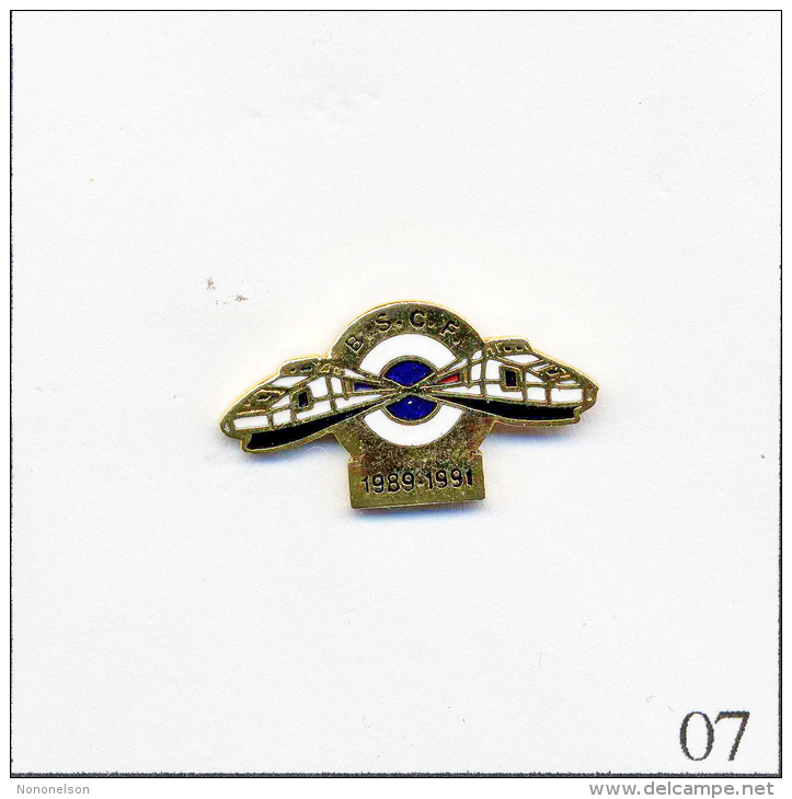 Pin´s  - Transport - SNCF TGV / BSCF 1989-91 (Brigade De Surveillance Chemins De Fer). Non Est. EGF. T059-07 - TGV