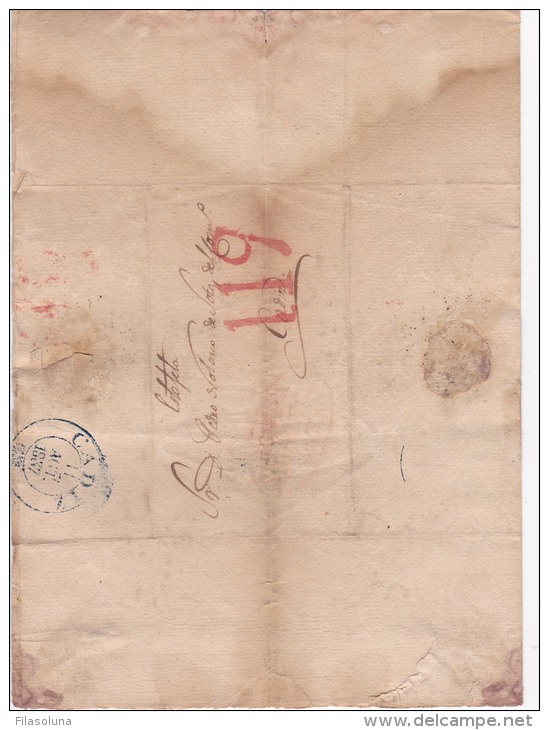 01202 Carta De Madrid A Tordecillas 1831 - ...-1850 Prephilately