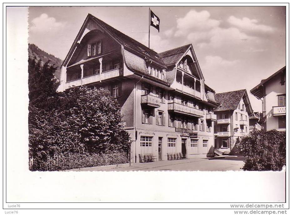 LUNGERN -  Hôtel Löwen - N° 9772 - Lungern