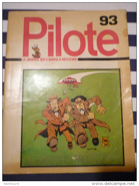 Reliure Souple Pilote 93 Avec Les Numéros 632, 633 , 634 & 635 Treizième Année Complet - Pilote