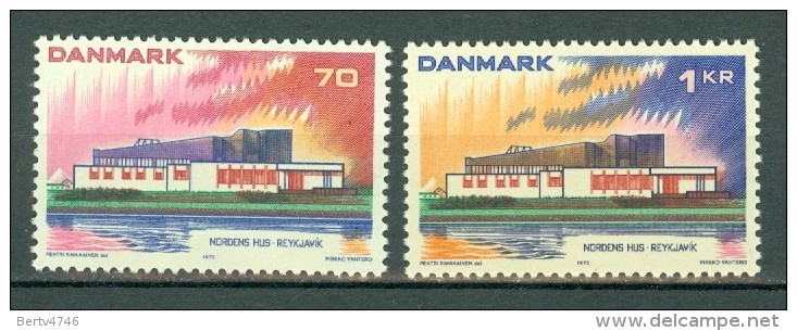 Danmark 1973,  Yv.  554/555**,   Mi. 545/546** - Unused Stamps