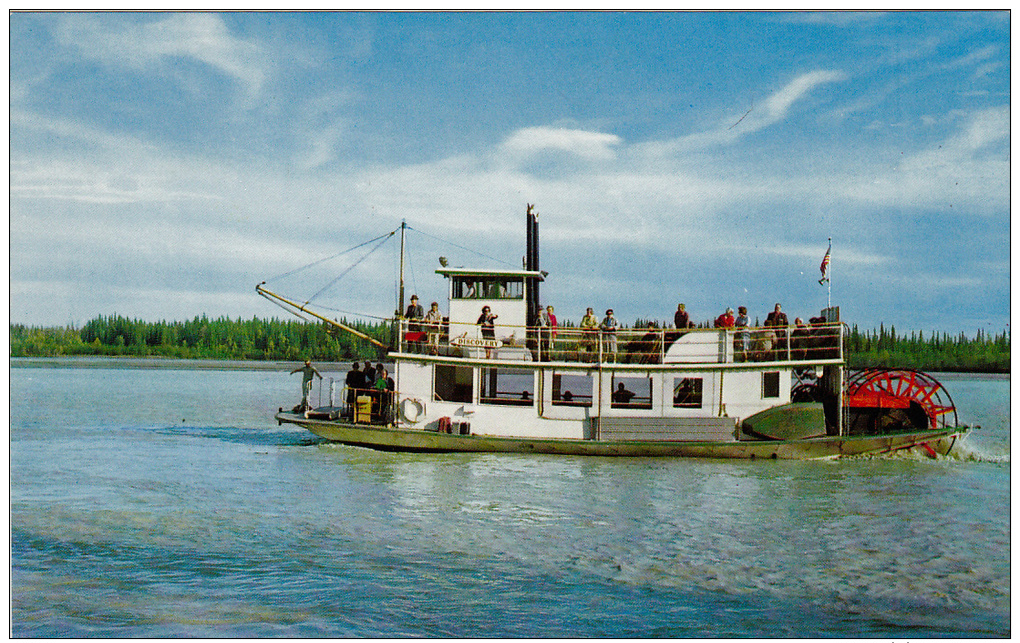 The "Discovery", One Of The Last Active Sternwheelers, FAIRBANKS, Alaska, 1940-1960s - Fairbanks