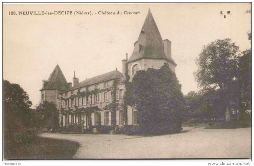 NEUVILLE-les-DECIZE - Château Du Creuset - Sonstige & Ohne Zuordnung