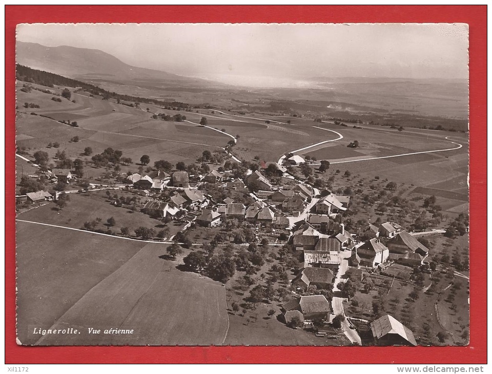 AVD-070 Lignerolle Jura-Nord Vaudois, Vue Aérienne, Non Circulé - Lignerolle