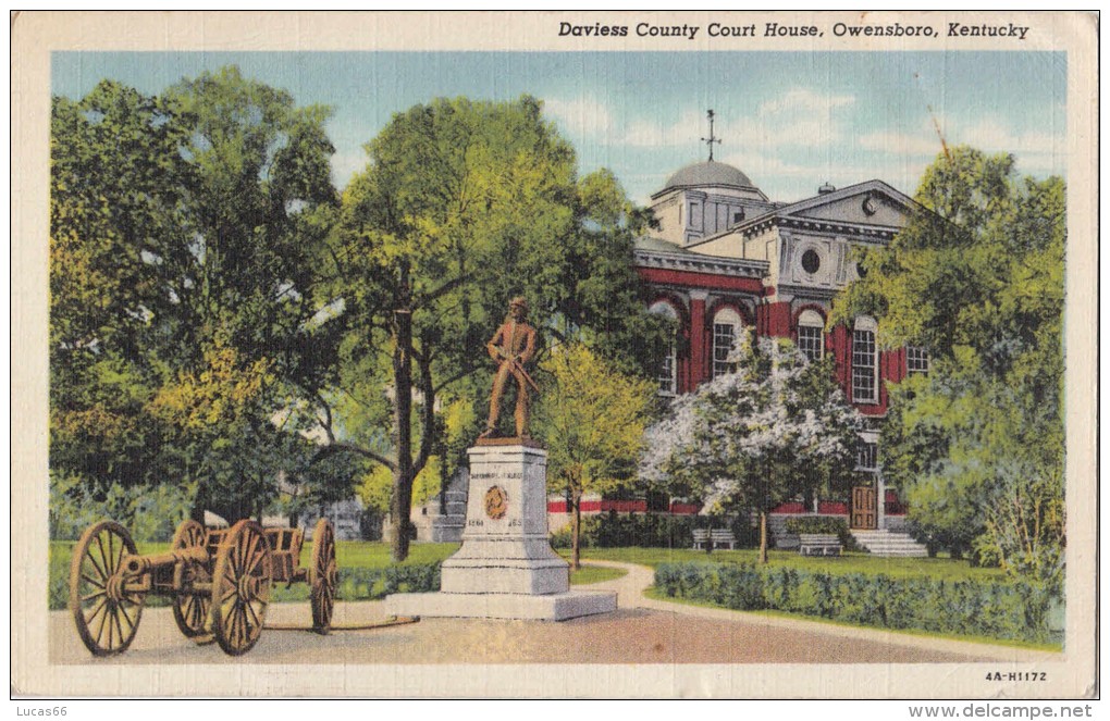 1947 OWENSBORO DAVIESS COUNTY COURT HOUSE - Owensboro