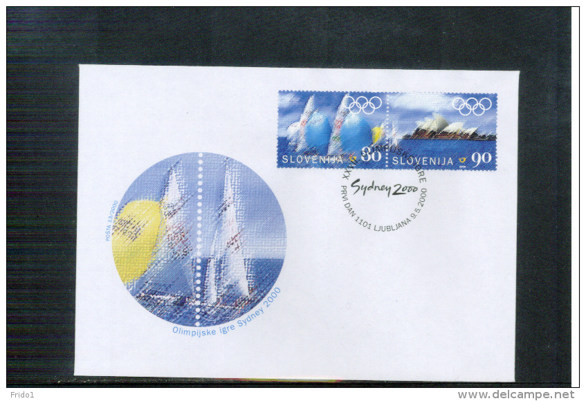 Slowenien / Slovenia 2000 Sydney FDC - Estate 2000: Sydney