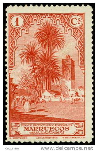 Marruecos 105 (*) Paisajes. 1928 - Spanish Morocco