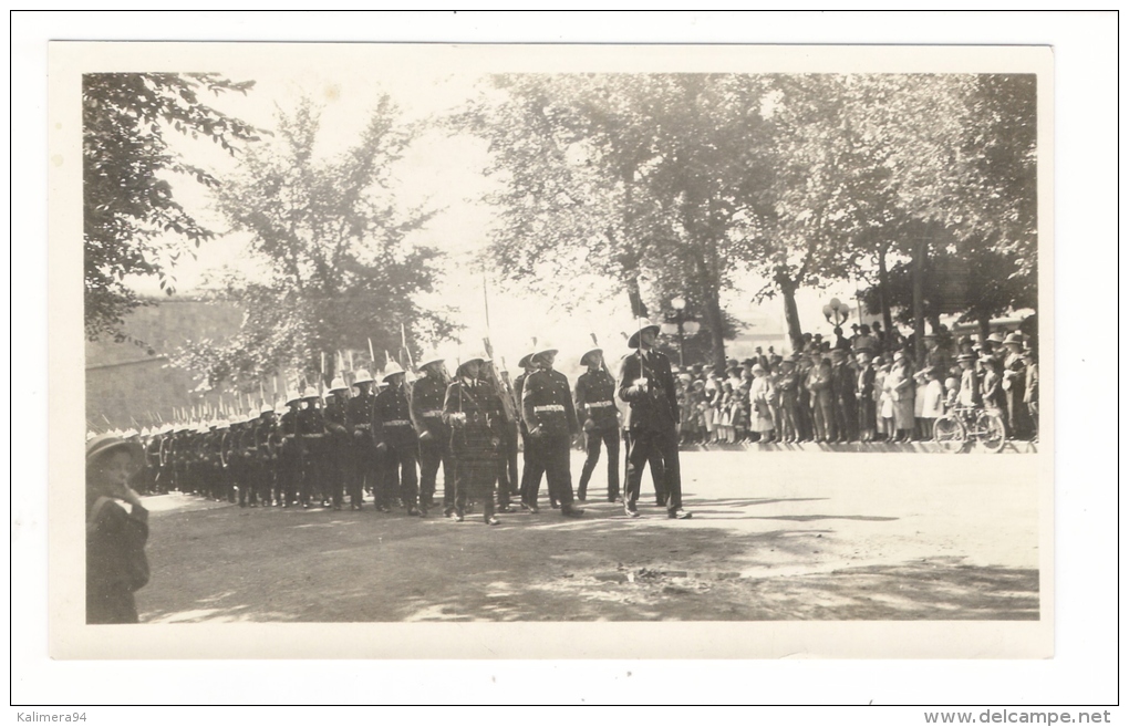 CANADA  /  QUEBEC  /  LE  DEFILE  DE  3000  MARINES  ANGLAIS  ( Infanterie De Marine ) , EN  AOÛT  1924 - Québec - La Cité