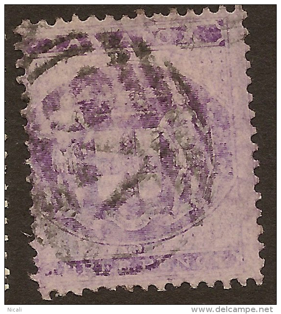 JAMAICA 1855 3d Postal Fiscal SG F6 U ZC416 - Jamaica (...-1961)