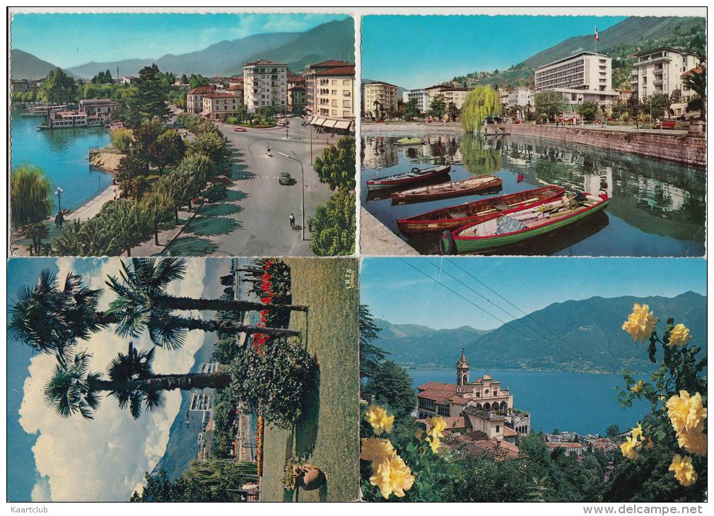 12 POSTCARDS: LOCARNO (Ticino) -  Suisse/Schweiz/Switzerland / CH - See 4 Scans - 5 - 99 Postales