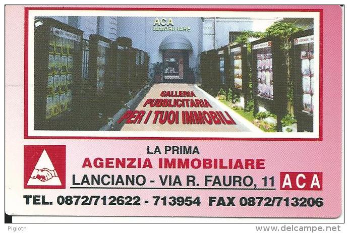 CAL549 - CALENDARIETTO 1999 - AGENZIA IMMOBILIARE - LANCIANO - Formato Piccolo : 1991-00