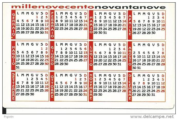 CAL549 - CALENDARIETTO 1999 - AGENZIA IMMOBILIARE - LANCIANO - Formato Piccolo : 1991-00