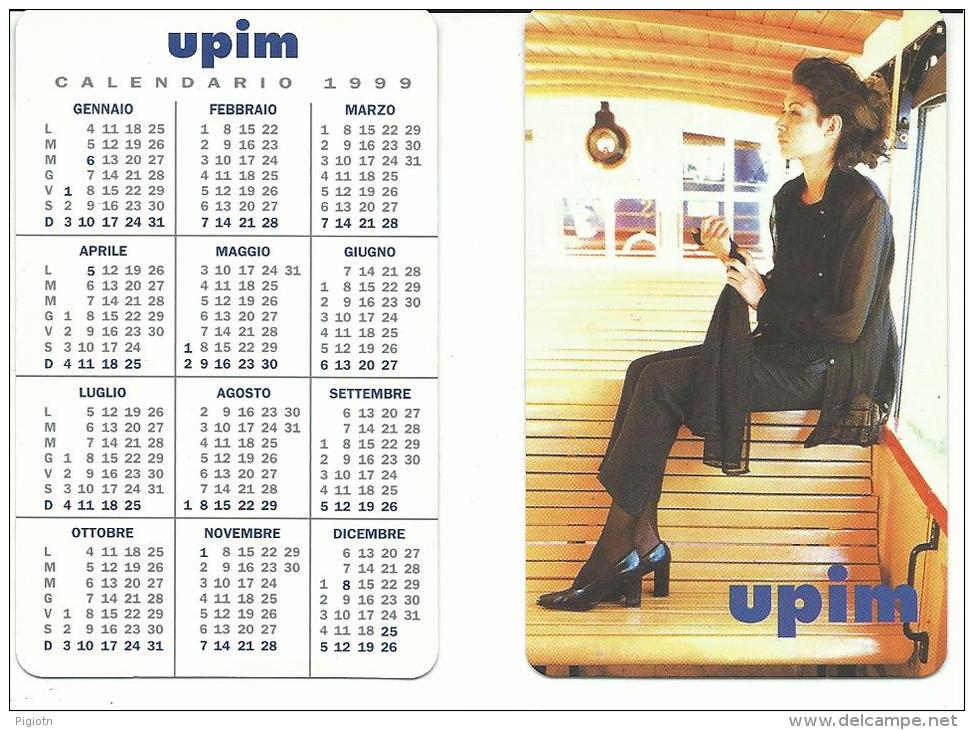 CAL558 - CALENDARIETTO 1999 - MG - UPIM - Formato Piccolo : 1991-00