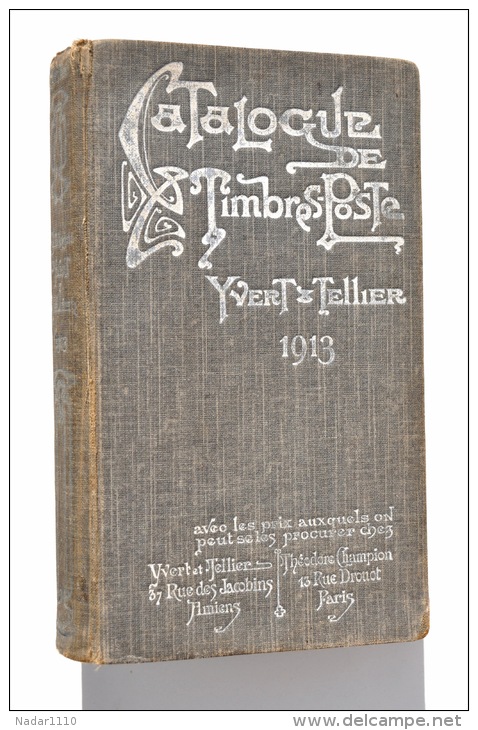 Catalogue De Timbres-Poste YVERT & TELLIER 1913 - Frankreich