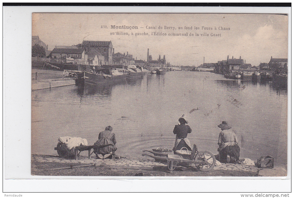 1919 - ALLIER - CP De MONTLUCON Pour SAN FRANCISCO (USA) - NON RECLAME => RETOUR => TAXE REFUSEE => REBUTS - Storia Postale