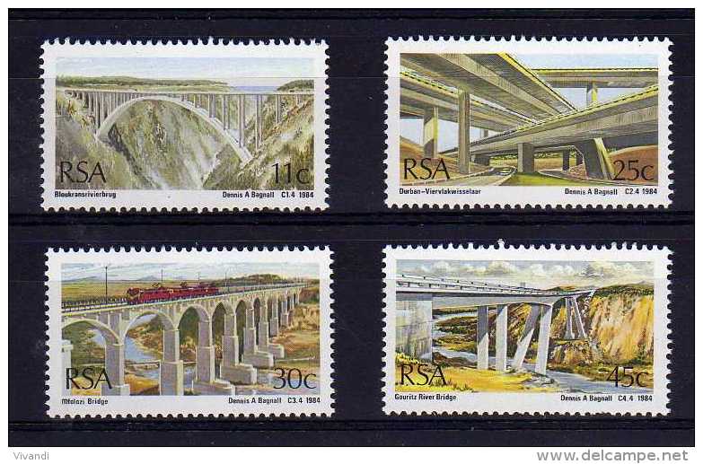 South Africa - 1984 - Bridges - MNH - Neufs