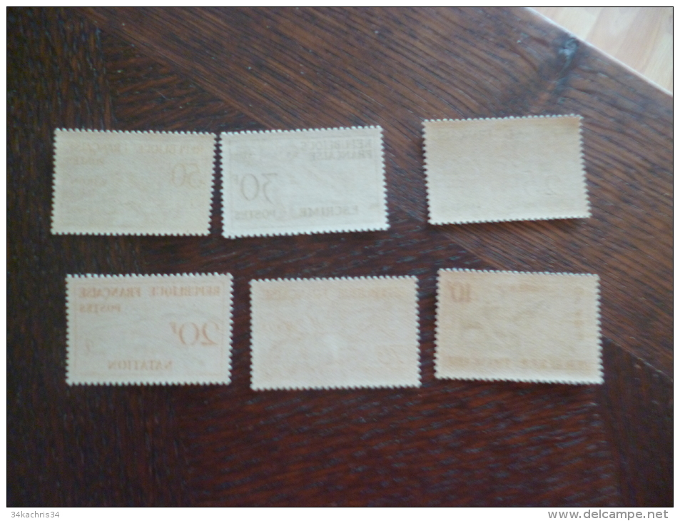 TP France Sans Charnière. TP N° 960 à 965 .Série Hippisme Valeur 90  € - Unused Stamps