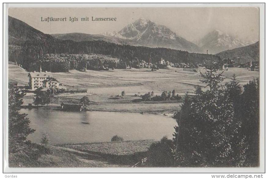 Austria - Luftort Igls Mit Lansersee - Igls