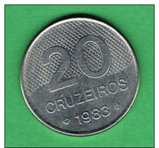 X119 Brasil 20 Cruzeiros 1983 - Brasile